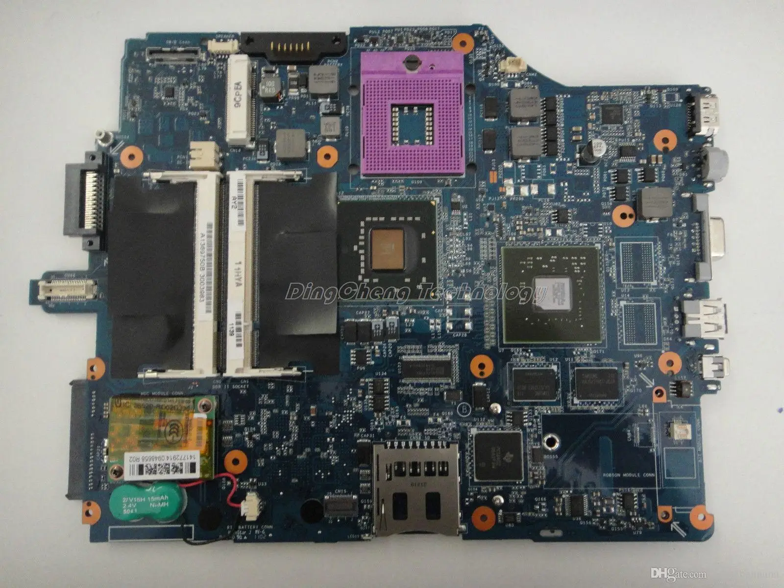 For Sony MBX-165 MS90 laptop Motherboard 1P-0073100-8012 A1273689A for intel cpu with G86-751-A2 non-integrated graphics