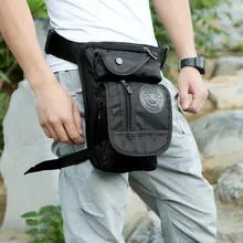 Модная мужская парусиновая сумка для бега, спортивная сумка На открытом воздухе, тактический ремень для ног, сумка для бедер, многофункциональная спортивная сумка-мессенджер для отдыха