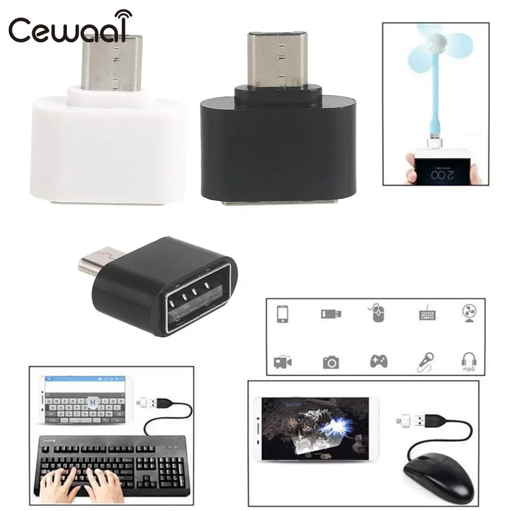 

USB Male USB OTG Adapter Data Transfer Phone U Disk Protable Premium MP3 Charging OTG Converter USB OTG Converter
