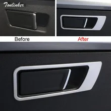 Tonlinker adesivi Copertura Per Geely Atlante 2016-18 Auto Styling 1 pz In acciaio inox guanti maniglia del riquadro di bordo copre sticker