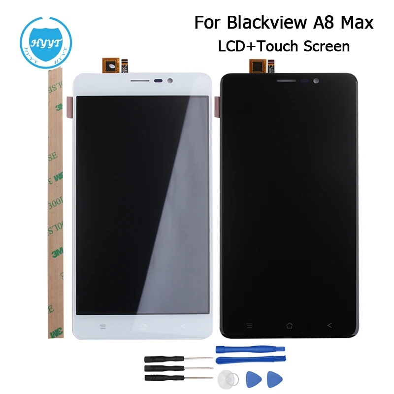 Prix pour Blackview a8 max lcd affichage et écran tactile d'origine 5.5 pouce écran digitizer assemblée remplacement + outils pour blackview a8 max Prix pour Blackview a8 max lcd affichage et écran tactile d'origine 5.5 pouce écran digitizer assemblée remplacement + outils pour blackview a8 max