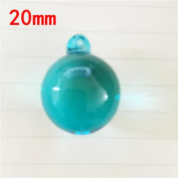 

Aquamarine 30pcs/Lot 20mm Crystal Smooth Balls For Chandelier Parts&X-Mas Event Party Supplie Lighting Suncatcher Accessories