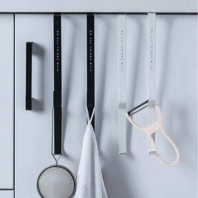 

3Pcs/set Hook Over Door Hanger Punch-Free Hook Key Clothes Coat Rack For Home Kitchen Bedroom Storage Hanging Rack Holder