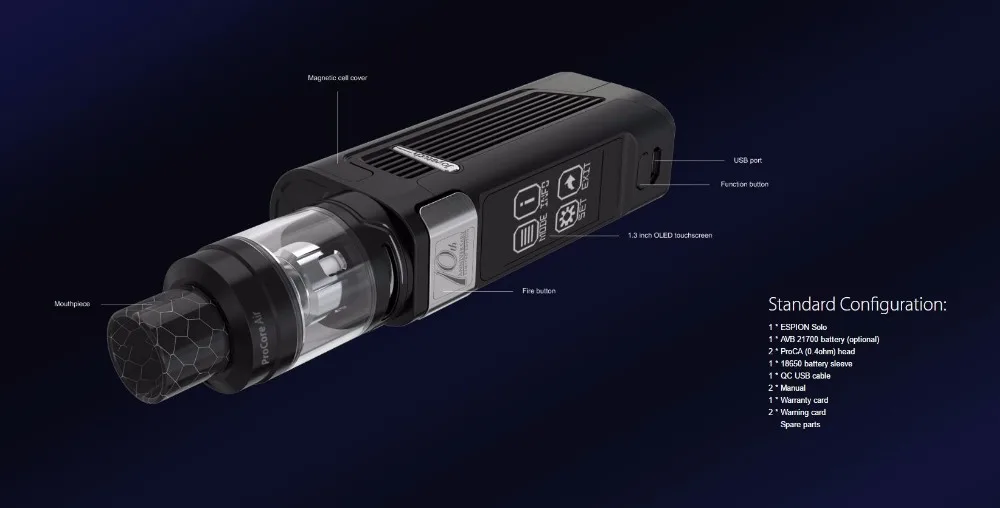 Joyetech Espion Solo with ProCore-1