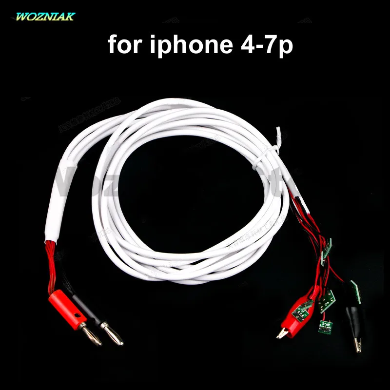 Wozniak питание Тестовый Кабель Зарядка батареи Открытый ремонт питания линия для Iphone 5 5S 6 6p 7 7p 8 plus 8 p x обслуживание провода