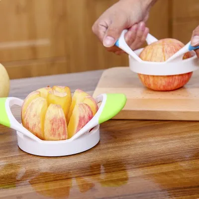

Creative kitchen energy apple to nuclear device division slicer fruit 18*10.5*5.5cm free shipping