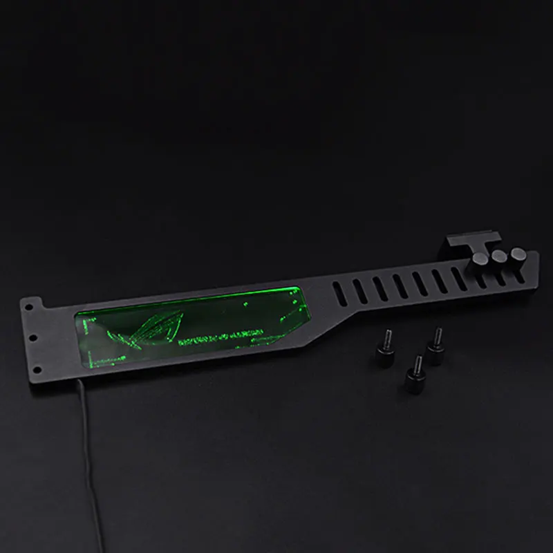  2018 Graphics Card L:300mm Stand RGB To Controller Color LED Bracket Anti-bending Jack Aluminum all - 32952331532