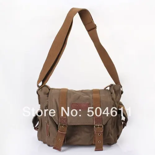 

EBOYU Course F1002 DSLR Slr Camera Canvas Shoulder Messenger Bag Rucksack Bag for Sony Canon Nikon Olympus