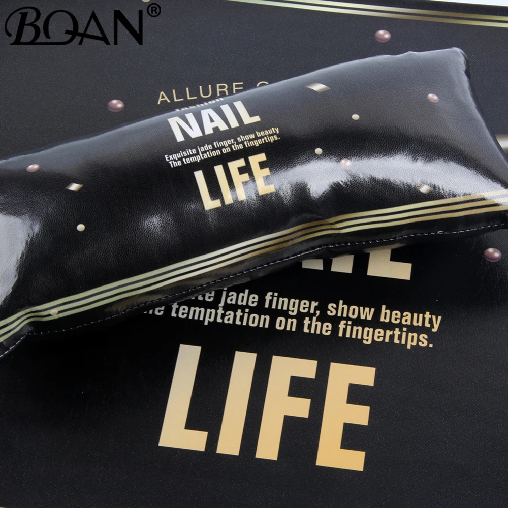 

New Soft Hand Pillow Cushion Pillow And Pad Rest Nail Art Arm Rest Holder Manicure Nail Art Accessories PU Leather