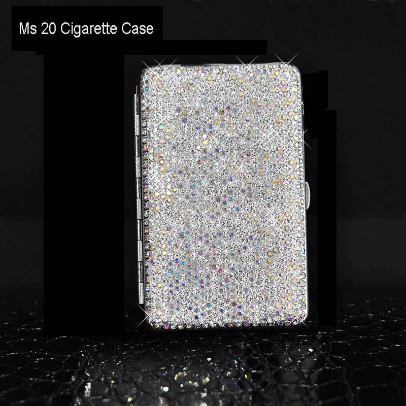 Shiny-Crystal-Diamond-Ms-20-Cigarette-Case-Charging-Windproof-Plasma-Lighter-Slim-Metal-Lightweight-Cigarette-Box (21)
