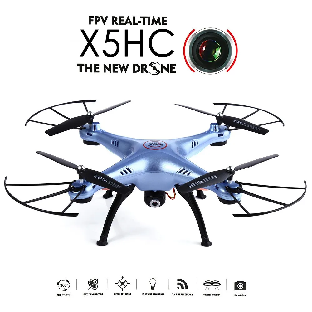 SYMA X5C обновленная версия X5HC 4CH 2 4G 6 осевой Квадрокоптер с дистанционным