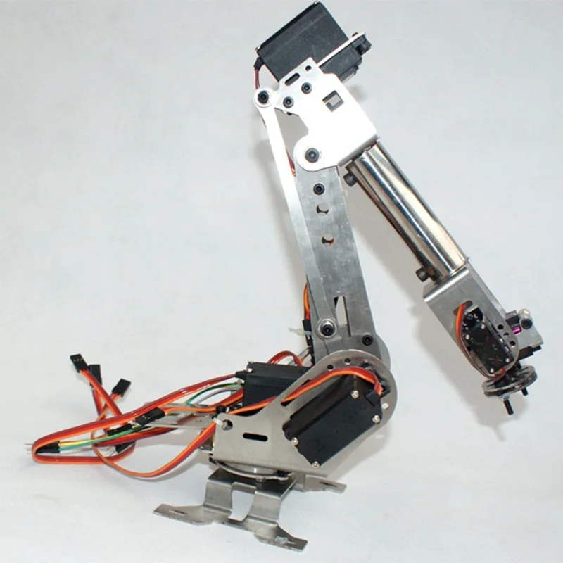 Новое поступление DIY 6DOF Алюминий робот-манипулятор 6 оси вращается механический робот-манипулятор набор