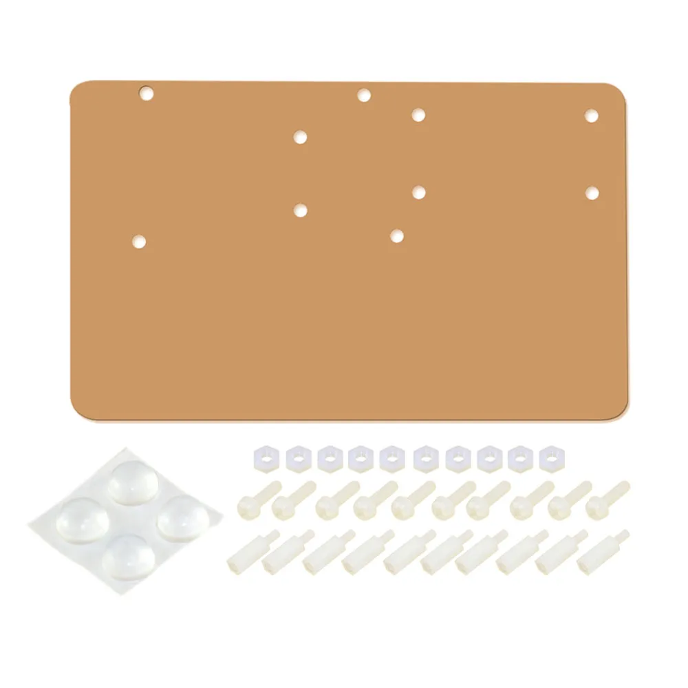 

KEYES Universal Experimental platform Transparent Clear Acrylic Board for arduino uno r3 MEGA2560 main board fixed