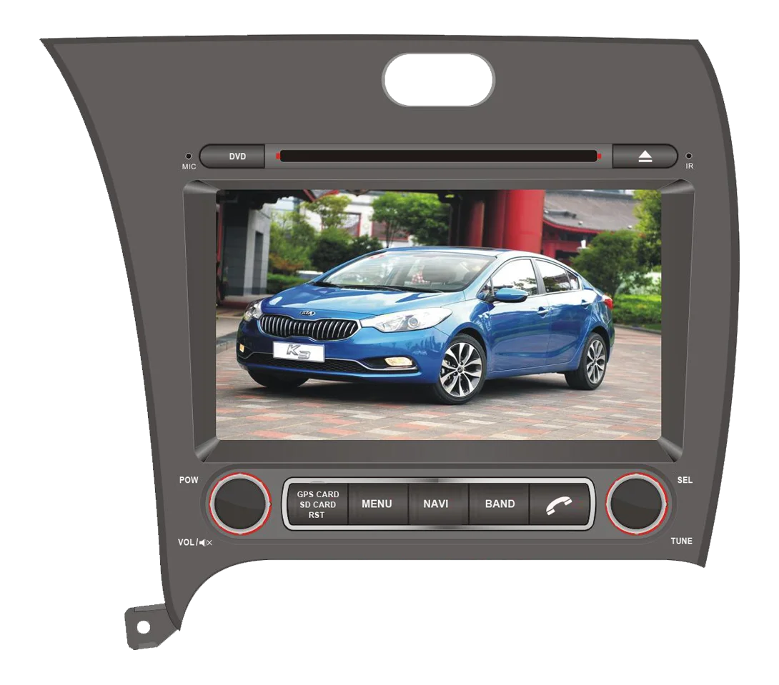 Android 9,0 автомобильный DVD gps для кіа CERATO K3 Форте 2013- головное устройство Радио Видео плеер 3/4G 1024*600 автомобильный стерео Экран радио