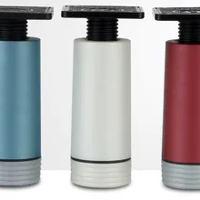 4 шт./партия H: 80 мм мебель поддерживающая ножки ПВХ ТВ шкаф регулируемая ножка чайного столика ванная комната(регулируемая: 0-20 мм