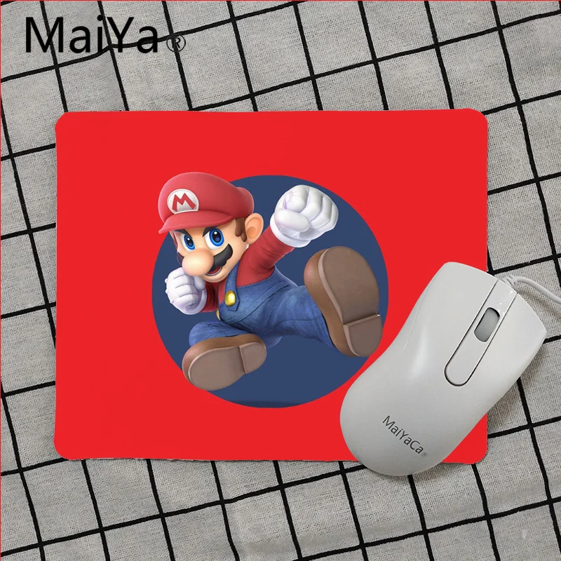 Maiya Высокое качество Супер Марио красивые коврик для мышки в стиле аниме Гладкий блокнот настольные компьютеры коврики игровой коврик для мыши