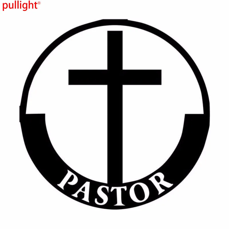 

20cm*20cm Car Styling Jesus Cross Pastor Body Stickers Accessories
