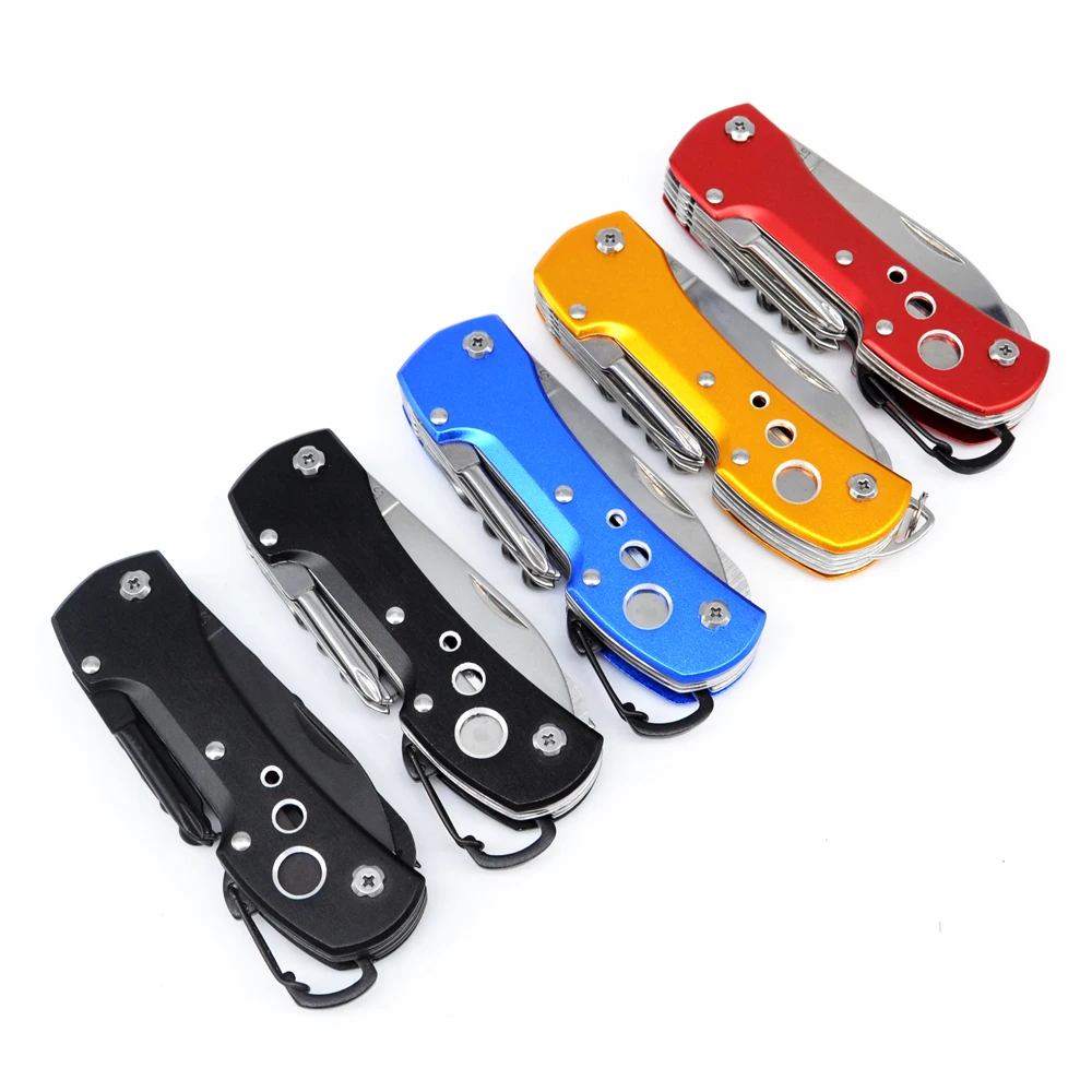 New cool 5 Colors High Quality Swiss Knife Outdoor Camping Survival Army Folding Knife Multifunctional Tool