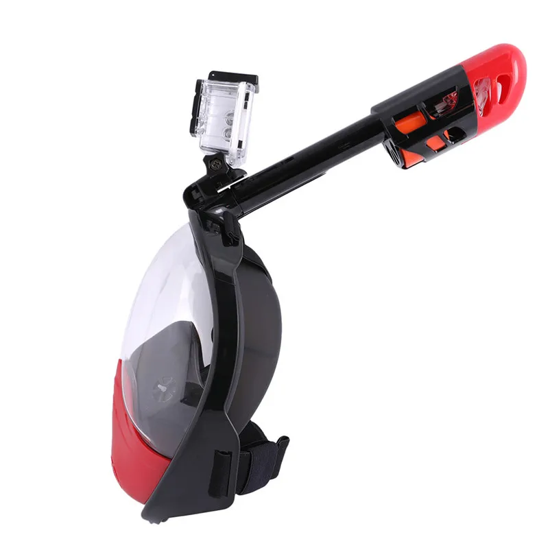 

Full Face Snorkeling Snorkel Mask Diving Goggles W/ Breather Pipe For GoPro Swimming Mask swim Accessorie #4S04