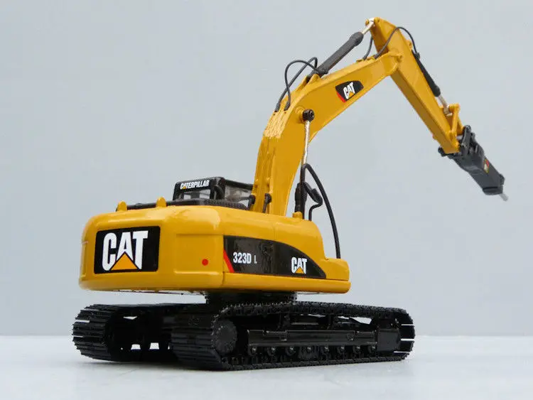 Литая игрушка модель Norscot 1:50 Caterpillar Cat 323 D L гидравлический экскаватор с молоток строительные машины 55282 украшения