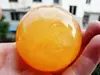 Natural Citrine Calcite Quartz Crystal Sphere Ball Healing Gemston ► Photo 2/2