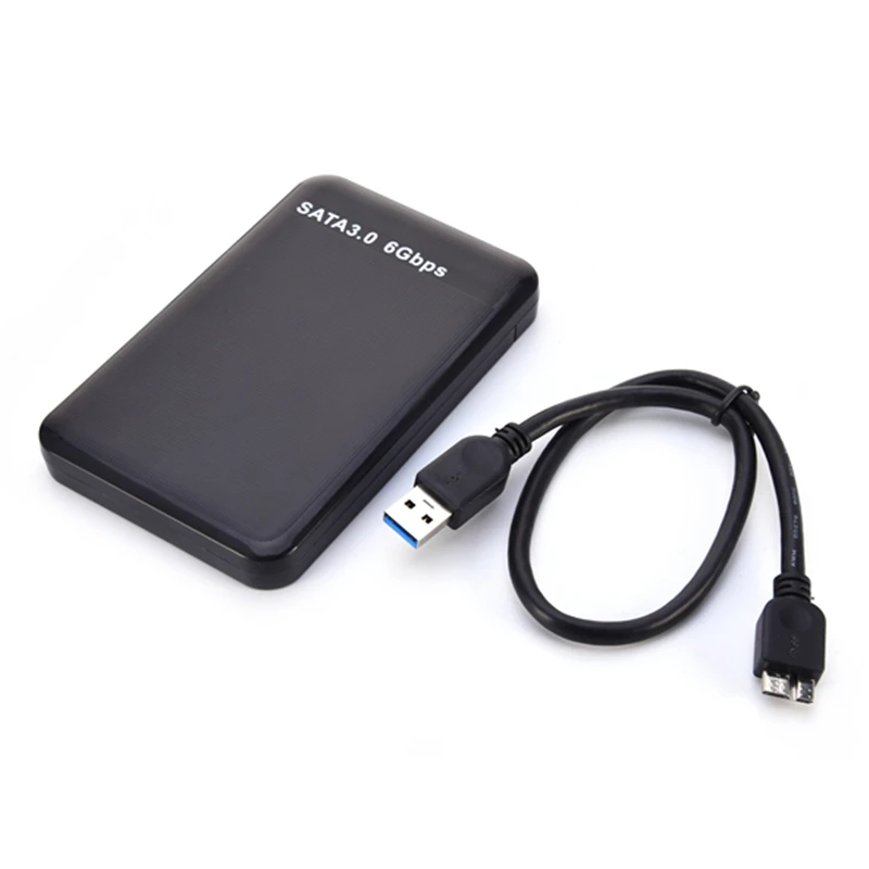 USB3.0 для SATA 3,0 2,5 HDD жесткий диск 2,5 дюймов внешний HDD Caddy Корпус чехол инструмент поддержка 3 ТБ 6 Гбит/с UASP