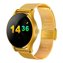 Original K88H Smart Watch 1.22 Inch IPS Round Screen MTK2502C Support Heart Rate Monitor Bluetooth SmartWatch For IOS Android