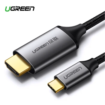 

Ugreen USB C HDMI Cable Type C to HDMI Thunderbolt 3 for MacBook Samsung Galaxy S9/S8 Huawei Mate 10 Pro P20 USB-C HDMI Adapter