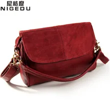 Cuero genuino bolso de piel de vaca mensajero de las mujeres bolso de los bolsos de las mujeres famosas marcas de bolsos de diseño de alta calidad Bolsos de Hombro