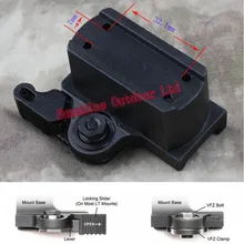 Для Пикатинни красные точки Riser Mount Quick Release Version Micro с подъемным креплением QD rail Mount