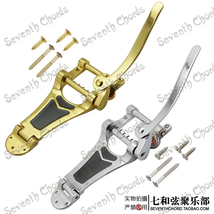 B 70 G ES 355 гитара вибрато Bridge tailpiece Для Arch Top Archtop Hollow Semi Jazz электрическая гитара|gold bars