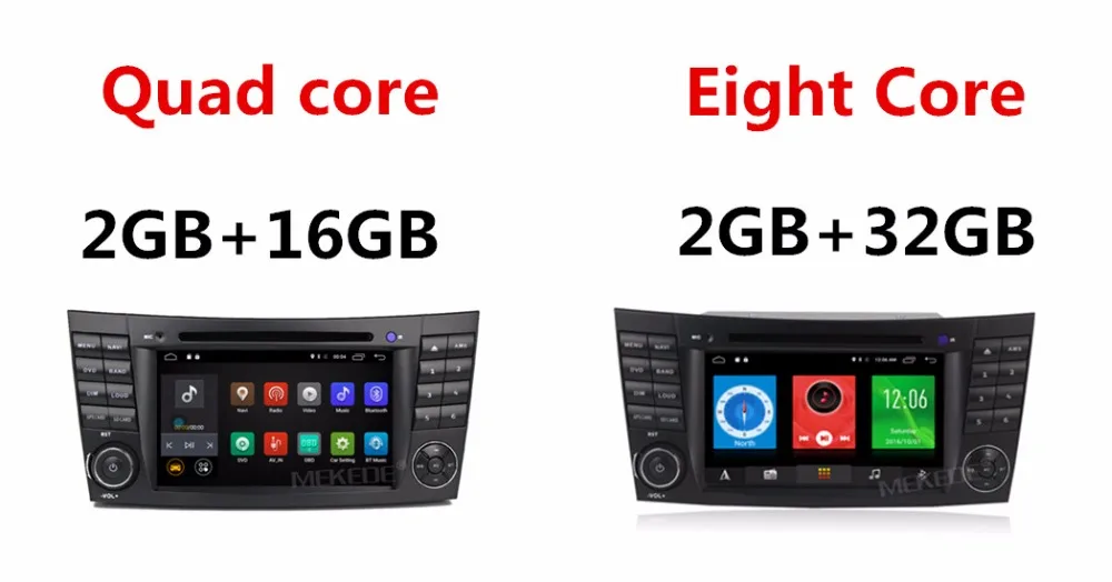 Best Free shipping! Android7.1 Car multimedia Navigation GPS DVD player for Mercedes/Benz E Class W211 CLK/W209 w219 with 4G wifi BT 4