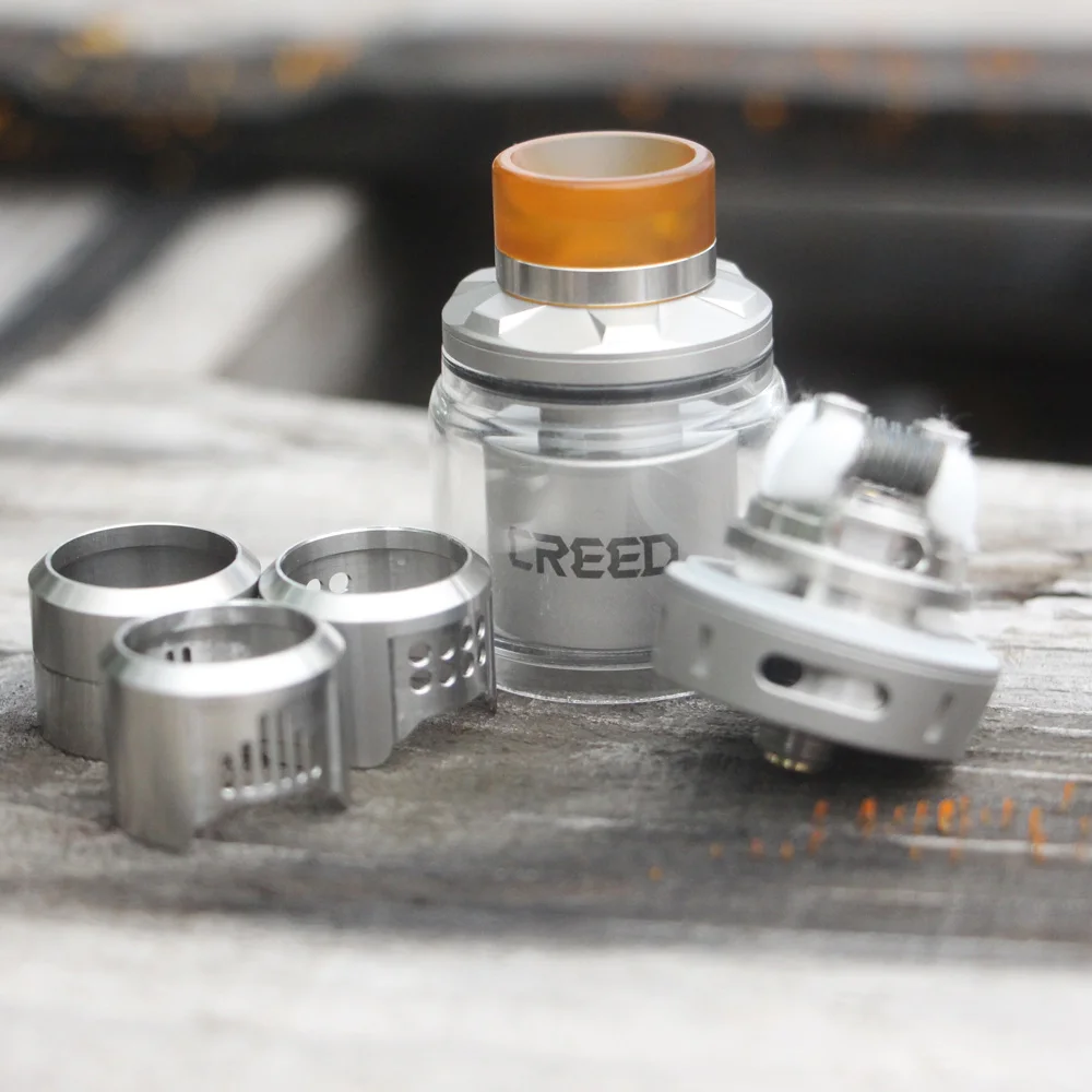 ГОРЯЧАЯ оригинальная электронная сигарета Geekvape Creed RTA с одной и двойной катушкой
