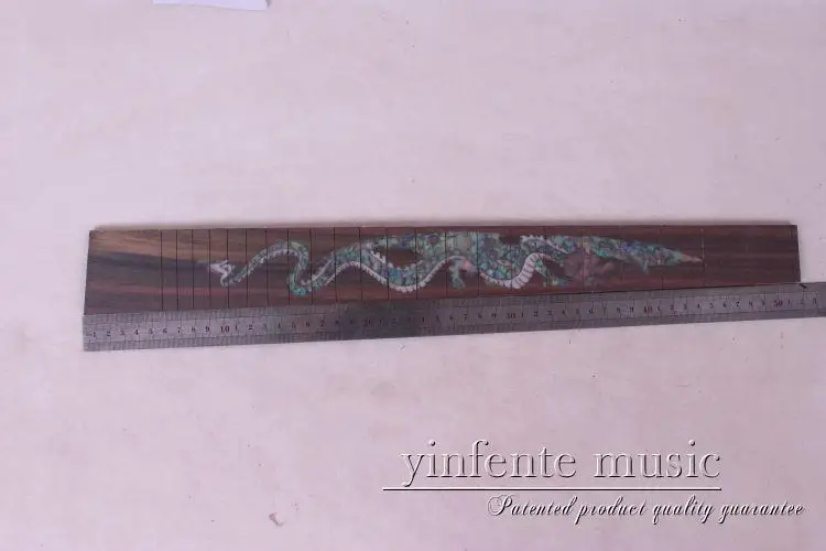 

new high Quality 1 x 24.75"electric Guitar Fretboard electric guitar rose Wood Fretboard Parts 9# inlay