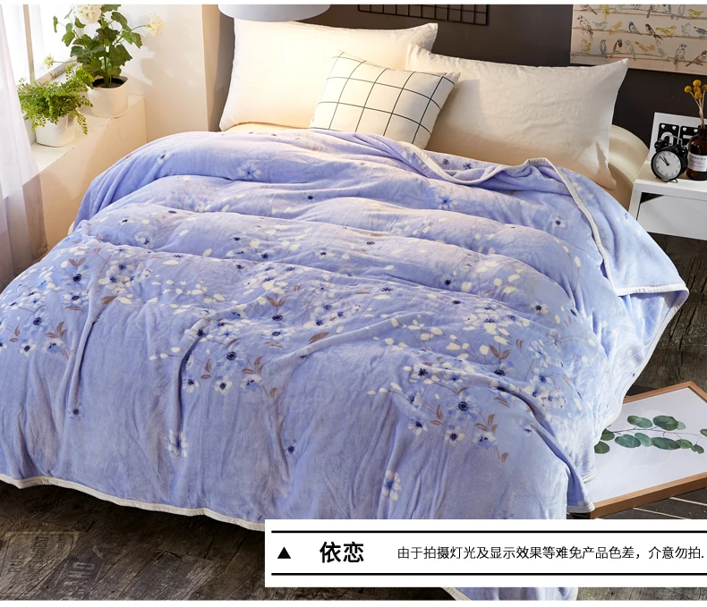 

2017 New Green Gradient Color Super Soft Warm Blanket on Bed Flannel Warm Throw Blanket Travel Blanket Fleece Blankets Bed Sheet