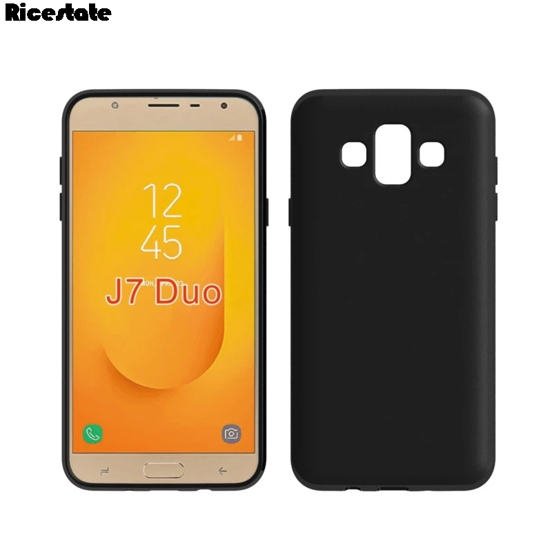 

For Samsung Galaxy J7 Duo (2018) 5.5"inch Case Soft Silicone TPU Matte Cover For Samsung J7 DUO J720M Case