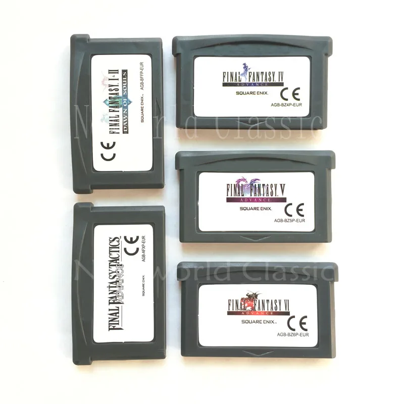 

FinaFanta Series for 32 Bit EU Version Video Game Cartridge Console Card for ENG/FRA/DEU/ESP/ITA Language