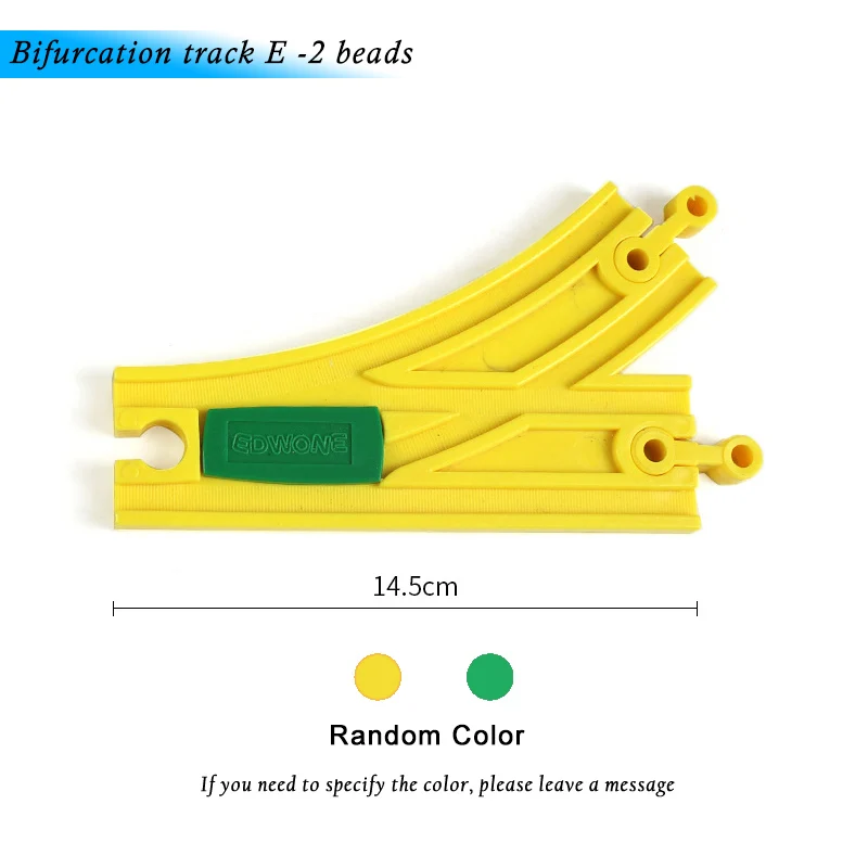 Различные деревянные компоненты для поезда, набор для поезда из бука, детские игрушки для поезда, подарки, аксессуары, совместимы с Thoma Friends - Цвет: Track E -2 beads
