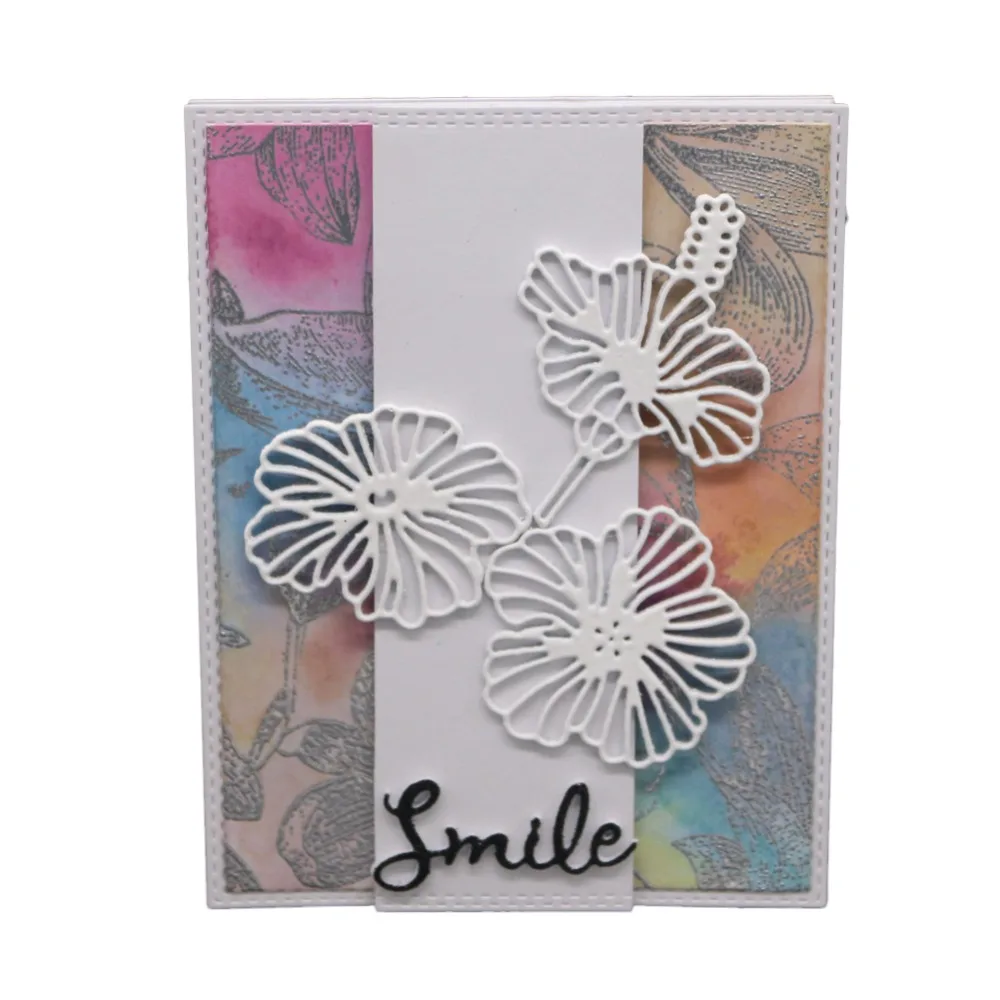 

Flowers Frames Metal Cutting Dies And Stamps For DIY Scrapbooking Card Making Album Embossing Craft Decor Background Dies