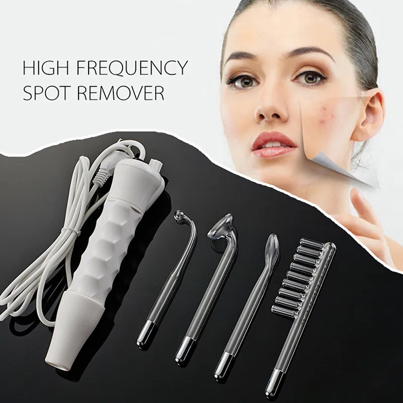 Gift Box Package Portable High Frequency Facial Massager Facial Skin Care Massage Machine 4