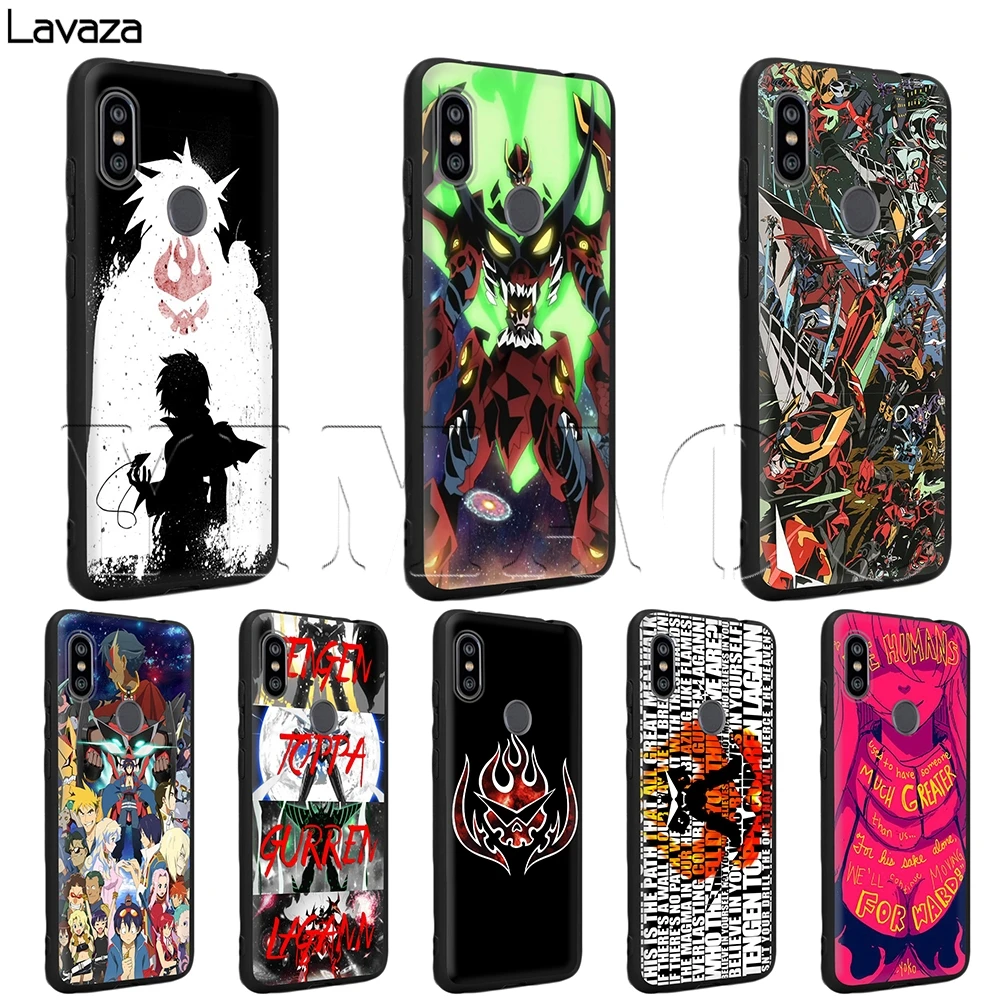 Tengen Toppa Gurren Lagann чехол для Xiaomi Redmi Note 8 9 S K30 Pro MI MAX 3 6 SE A1 A2 A3 10 Lite Plus 8A F1 |