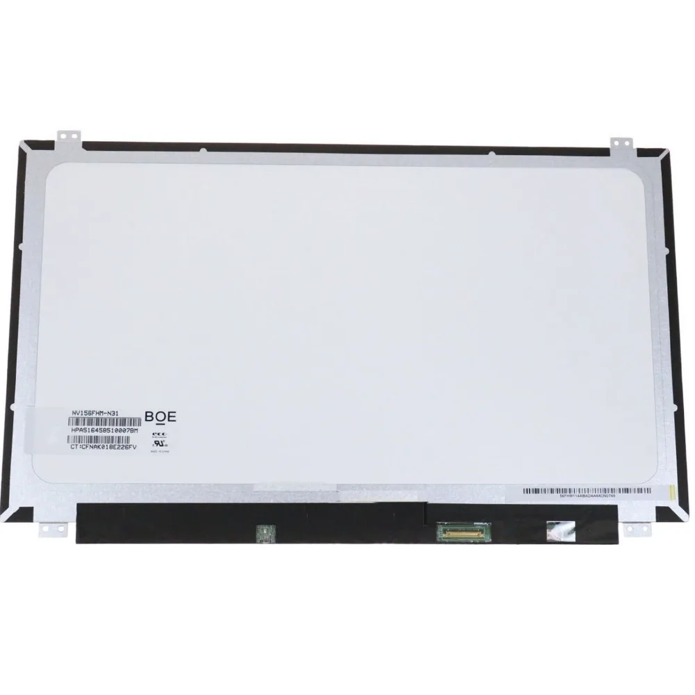 

For BOE 15.6" LED LCD Screen NV156FHM-N31 NV156FHM N31 1920x1080 FHD Display eDP 30pin IPS Matte Replacement