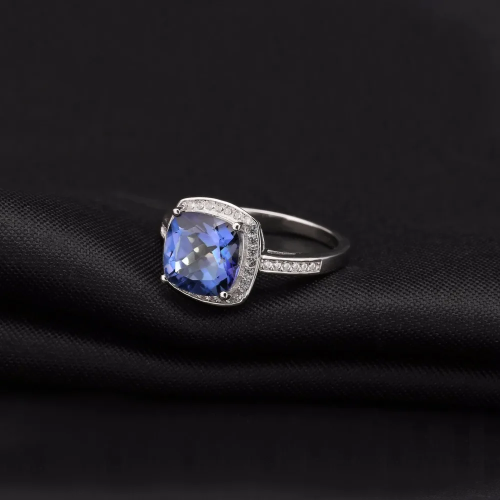 Женский балетный камень 3 66ct натуральный иолит Синий Мистический кварцевый