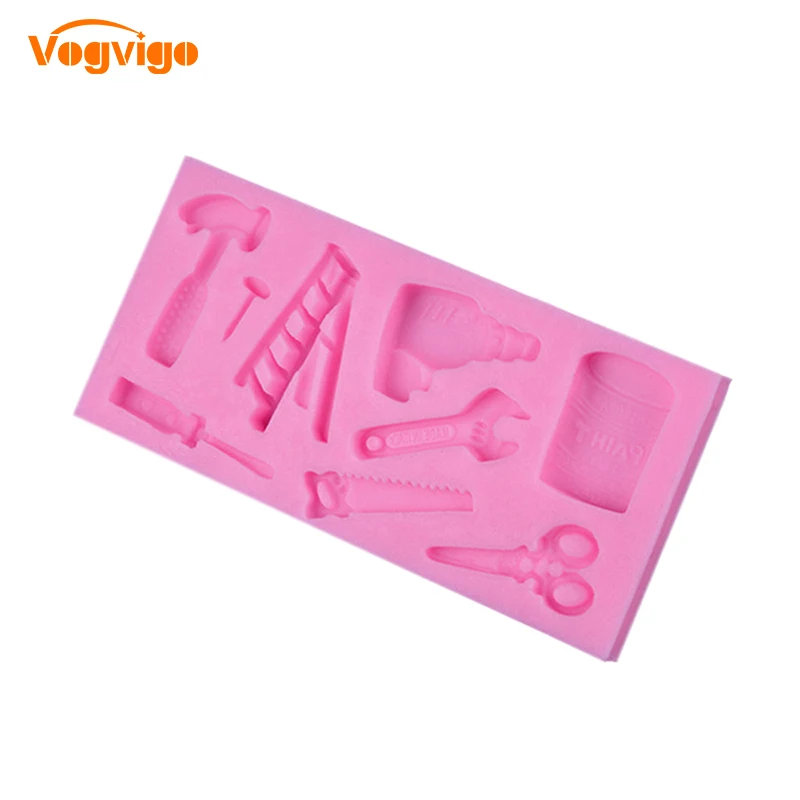

VOGVIGO Hardware Tools Silicone Mold Kitchen Gadgets Home Fondant Tool Dessert Mold