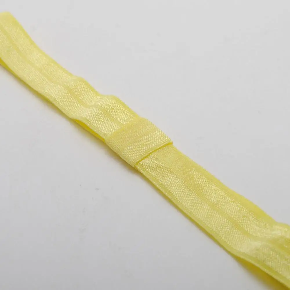 20 шт. Детский Эластичный набор повязок для девочек эластичный ободок повязки на голову мягкие повязки для малышей - Цвет: Yellow headbands