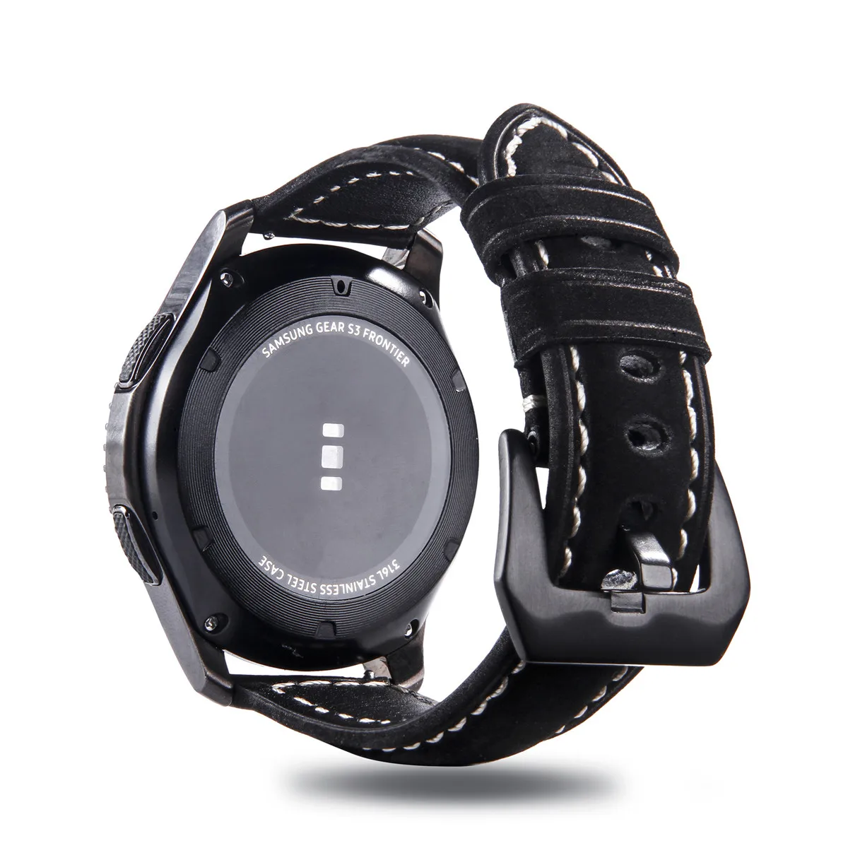 Новый дизайн 22 мм замшевый кожаный ремешок для часов Samsung Gear S3 сменный браслета