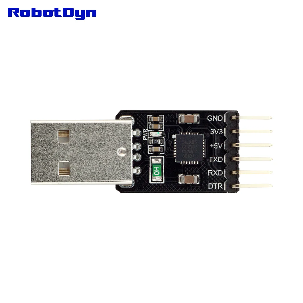 USB-TTL UART серийный адаптер CP2102, 5 V/3,3 V, USB-A