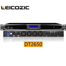 DT2650 цифровой усилитель 650 Вт X2 RMS усилитель мощности 1u профессиональный усилитель 1000 Вт X2CH аудио усилитель переключение мощности pro звуковая система