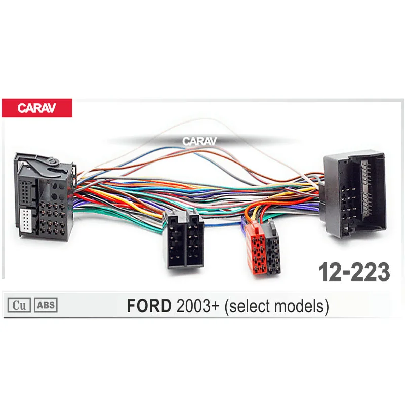 CARAV 12-223 ISO радио адаптер для FORD 2003 + (выберите модели) разъем жгута проводов Lead Loom