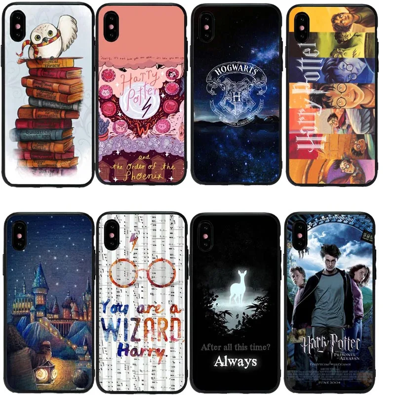 Interesting of harry potter Black TPU Soft Phone Case Cover For iPhone ...